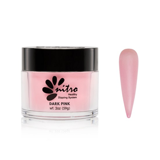 Nitro Dip Powder Dark Pink, 2oz