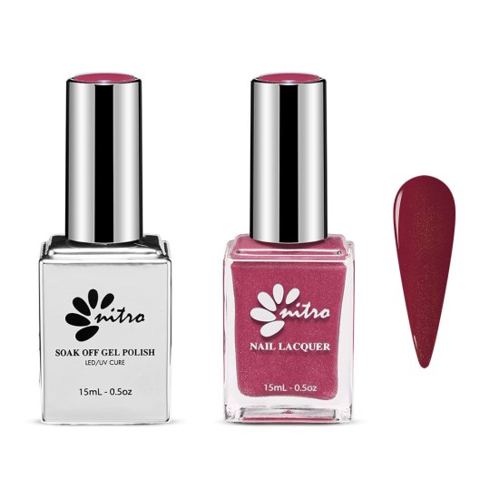 Nitro Nails Gel Polish Duo Set #30, 0.5 fl oz