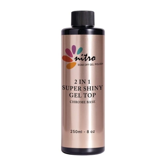 Nitro Super Shiney Gel Top 8oz