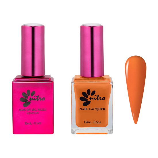 Nitro LÁ Duo #08 Sunburst Orange, 0.5 fl oz