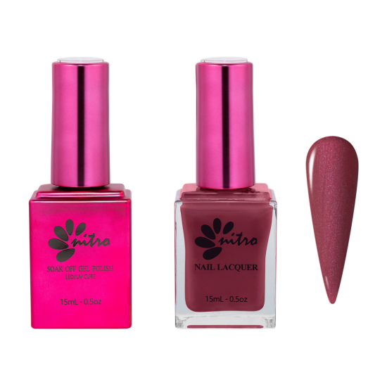Nitro LÁ Duo #24 Berry Glaze, 0.5 fl oz