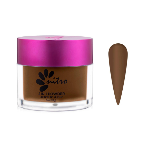 Nitro LÁ Dip Powder #20 Toffee Nut, 2oz