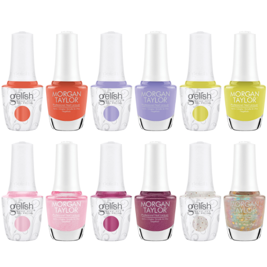 Gelish Gel Polish Duo Now & Zen Collection, #553-#558 12pc Bundle