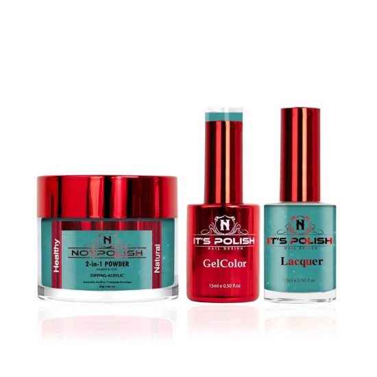 NotPolish - Trio M97 Pleasant Teal 3-In-1 Trio