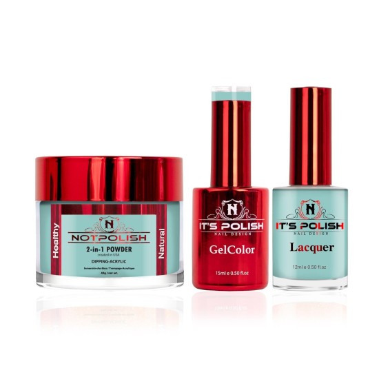NotPolish Dip, Gel, Polish Trio OG210 Chasin' Waterfalls