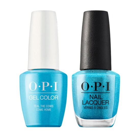 OPI Teal The Cows Come Home #B54 Duo