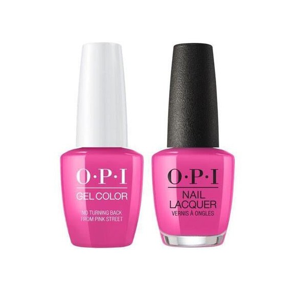 OPI No Turning Back From Pink Street #L19 Duo