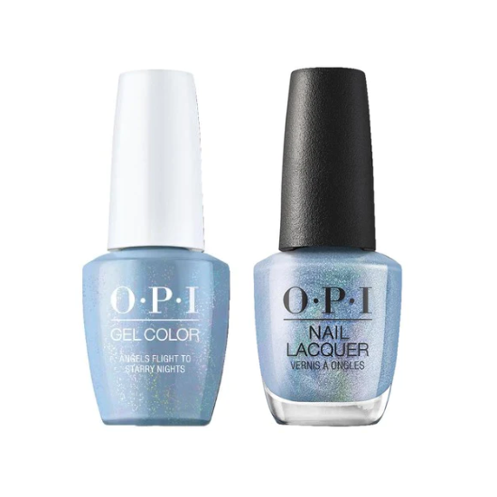OPI Angels Flight To Starry Nights #LA08 Duo