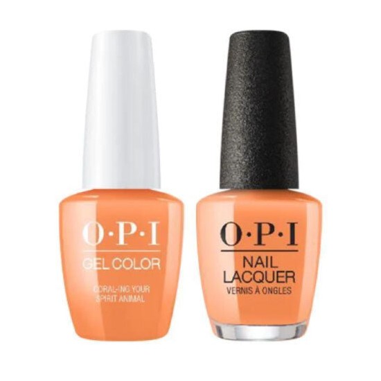 OPI Coral-Ing Your Spirit Animal #M88 Duo