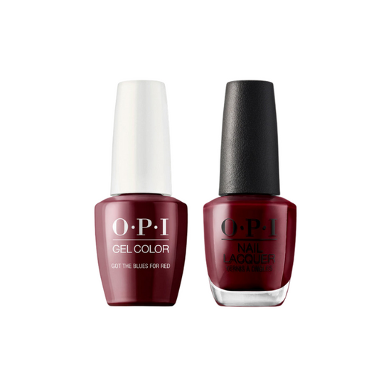 OPI Got The Blues For Red #W52 Duo