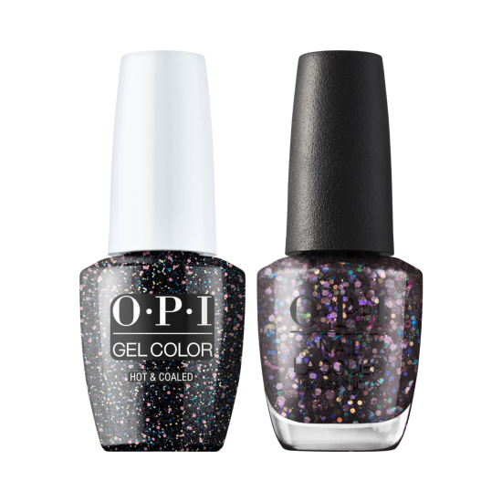 OPI - Hot & Coaled- HPRQ13-DUO Duo - Terribly Nice Collection