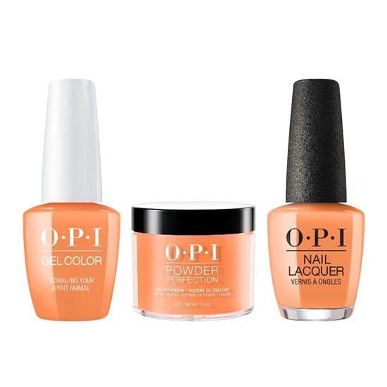 OPI Coral-Ing Your Spirit Animal #M88 Trio