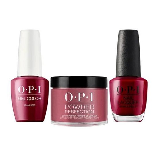 OPI Miami Beet #B78 Trio