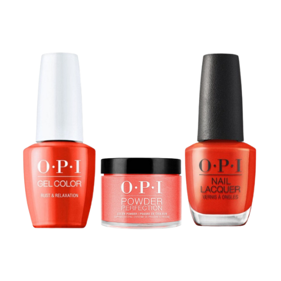 OPI Rust & Relaxation #F006 Trio