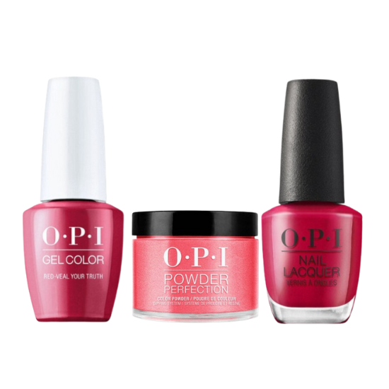 OPI Red-veal Your Truth #F007 Trio