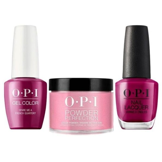 OPI Spare Me A French Quarter #N55 Trio