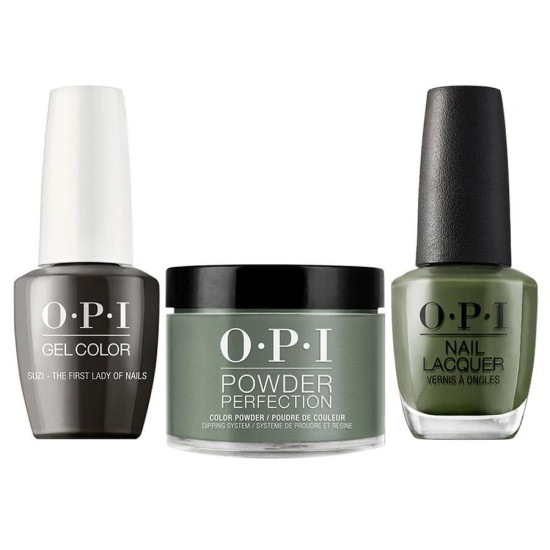 OPI Suzi The First Lady Of Nails #W55 Trio