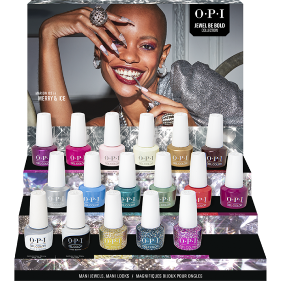 OPI Holiday '22 Gel Color 17pc Display #P18 Gel