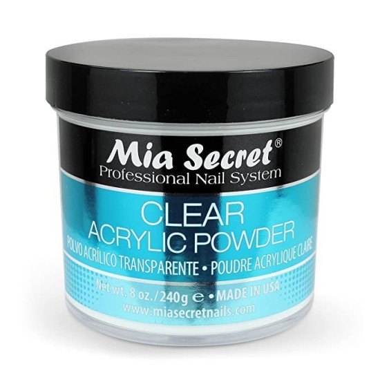 Mia Secret Clear Star Powder, 8oz