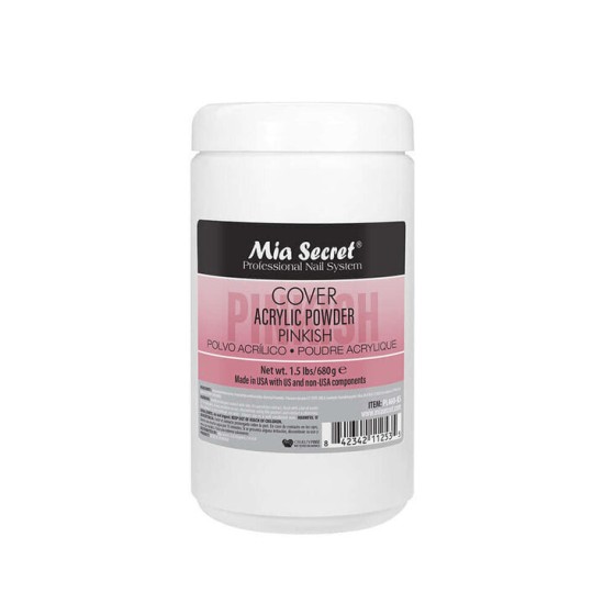 Mia Secret Cover Pinkish Acrylic Powder, 1.5 lbs
