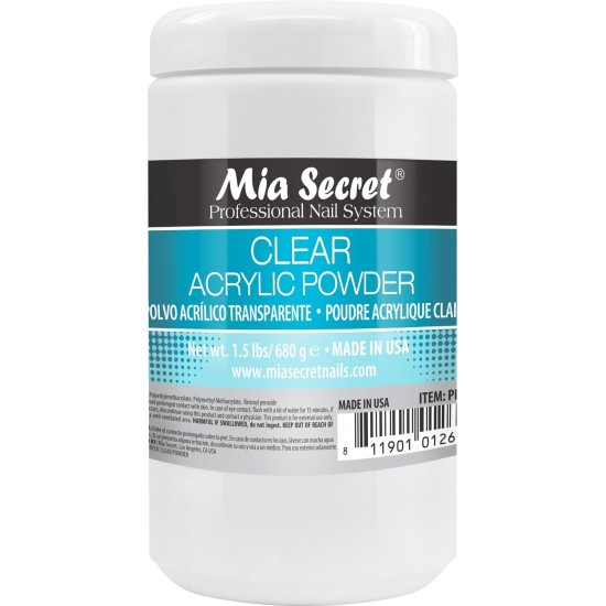 Mia Secret Clear Star Powder, 1.5lbs