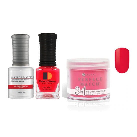 Lechat Dip, Gel, Polish Trio Cosmopolitan #024, 3pc Bundle