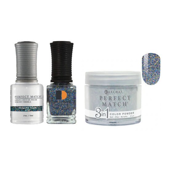 Lechat Dip, Gel, Polish Trio Princess Tears #060, 3pc Bundle