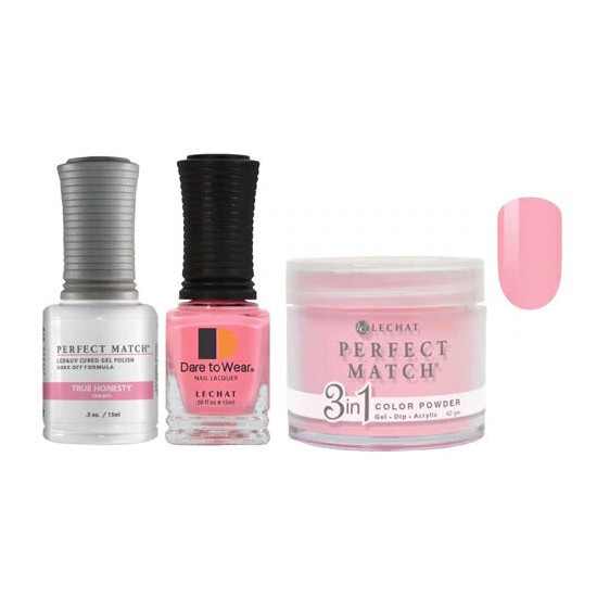 Lechat Dip, Gel, Polish Trio True Honesty #094, 3pc Bundle