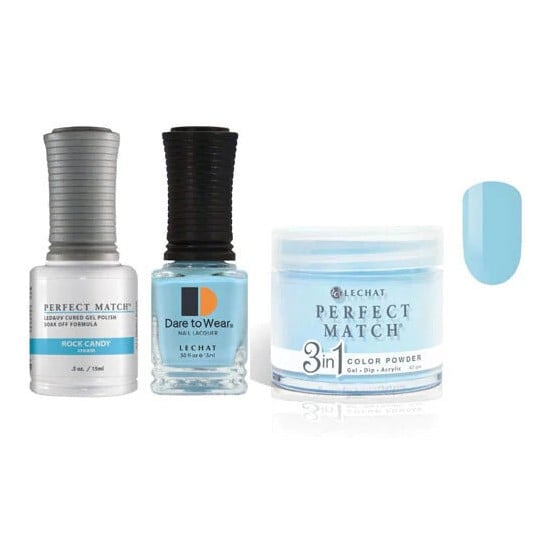 Lechat Dip, Gel, Polish Trio Rock Candy #115, 3pc Bundle