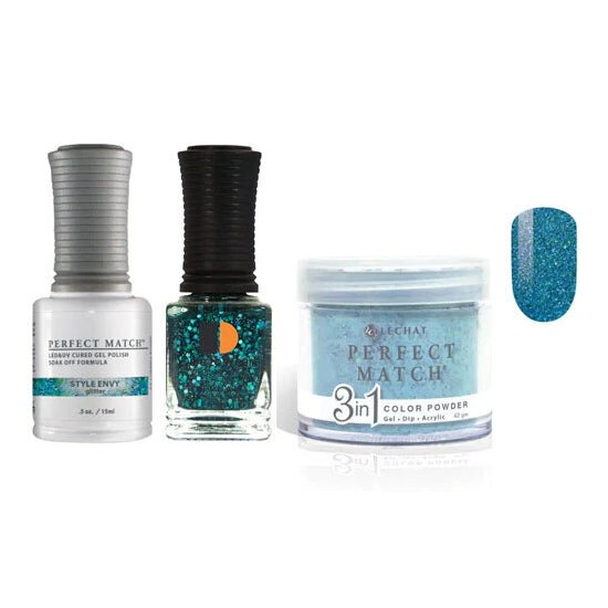 Lechat Dip, Gel, Polish Trio Style Envy #133, 3pc Bundle