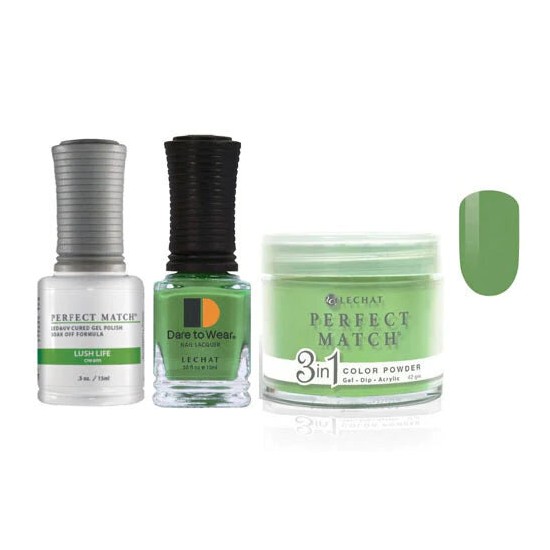 Lechat Dip, Gel, Polish Trio Lush Life #178, 3pc Bundle