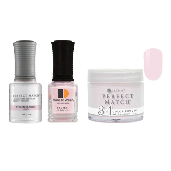 Lechat Dip, Gel, Polish Trio Stolen Glaces #242, 3pc Bundle