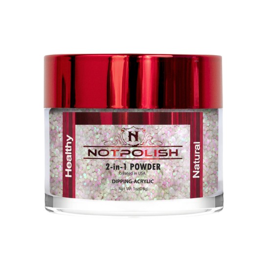 NotPolish - Dip OMG44 Angel Dust 1oz Glitter Dip