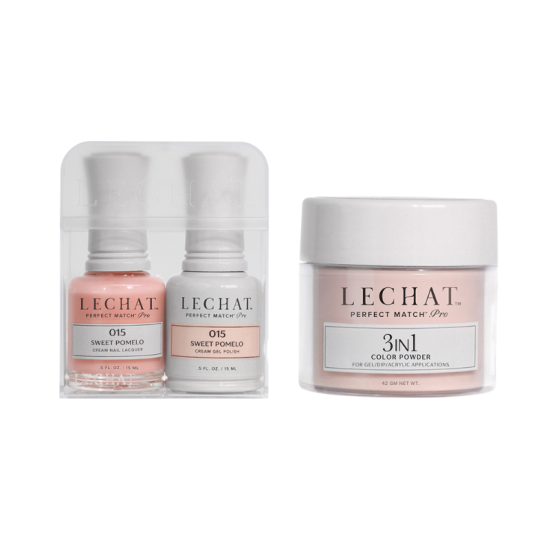 Lechat Perfect Match Pro Trio #15 Sweet Pomelo, 3pc Bundle