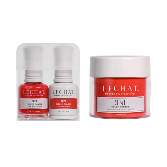 Lechat Perfect Match Pro Trio #21 Citrus Punch, 3pc Bundle