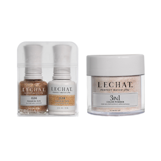 Lechat Perfect Match Pro Trio #24 Magical Sun, 3pc Bundle