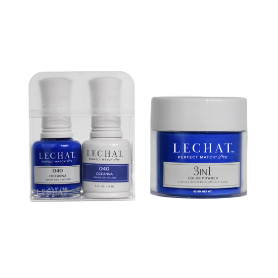 Lechat Perfect Match Pro Trio #40 Oceanna, 3pc Bundle
