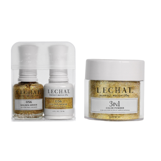 Lechat Perfect Match Pro Trio #56 Golden Armor, 3pc Bundle