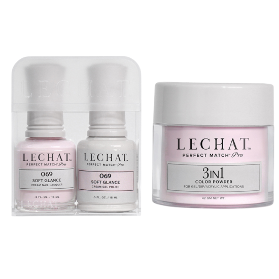 Lechat Perfect Match Pro Trio #69 Soft Glance, 3pc Bundle