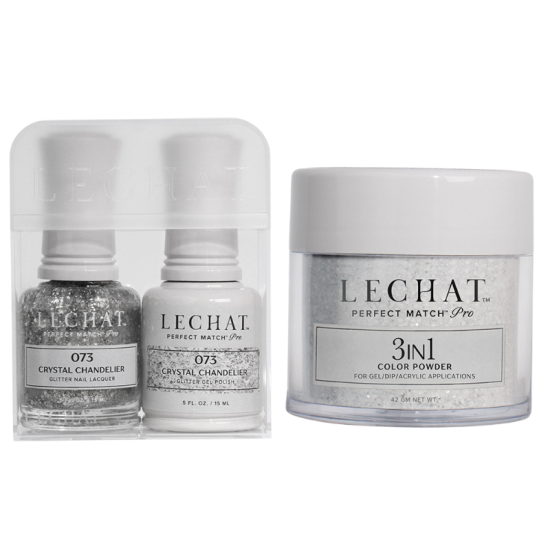 Lechat Perfect Match Pro Trio #73 Crystal Chandelier, 3pc Bundle