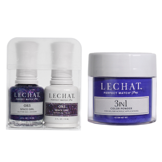 Lechat Perfect Match Pro Trio #83 Space Girl, 3pc Bundle