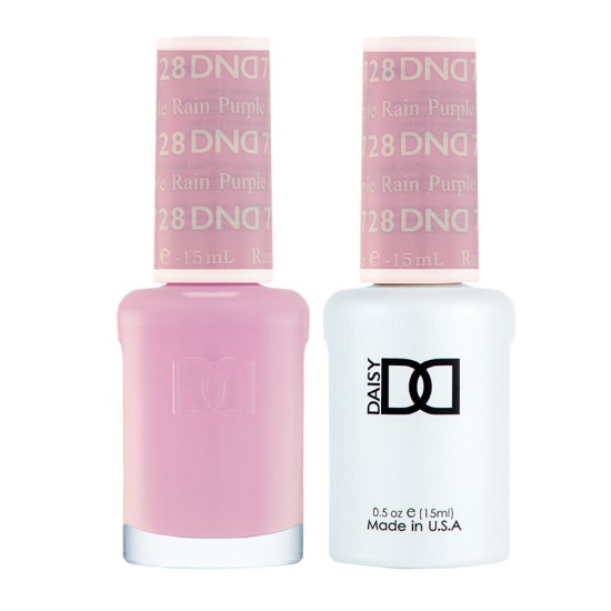 DND Gel Polish Set #728 Purple Rain, 0.5 fl oz