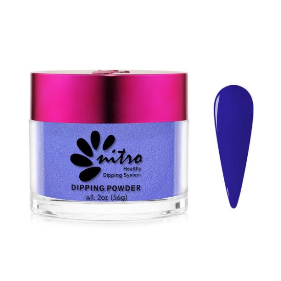 Nitro Amber Dip Powder #106 Royal Collection Blue, 2oz