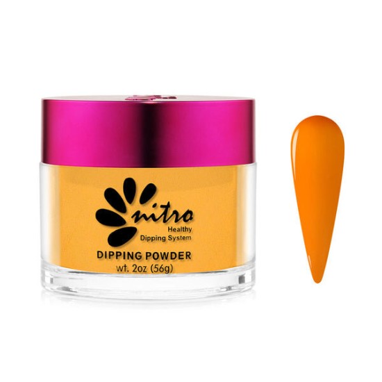 Nitro Amber Dip Powder #78 Flame Orange, 2oz