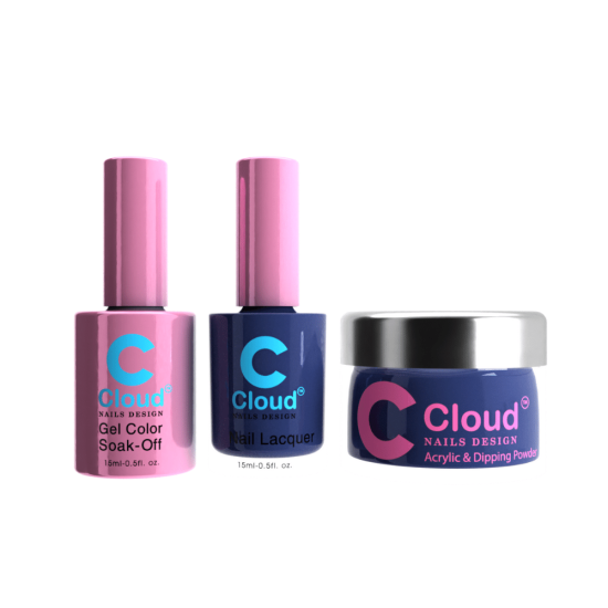 Chisel Cloud Dip, Gel & Polish #116 Florida, Trio Bundle