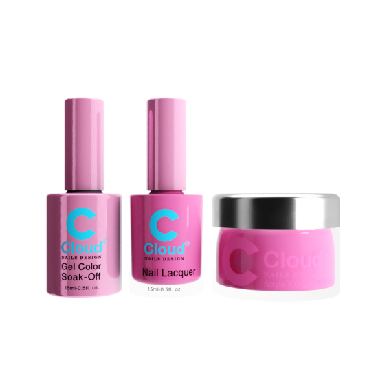 Chisel Cloud Dip, Gel & Polish #95 Florida, Trio Bundle