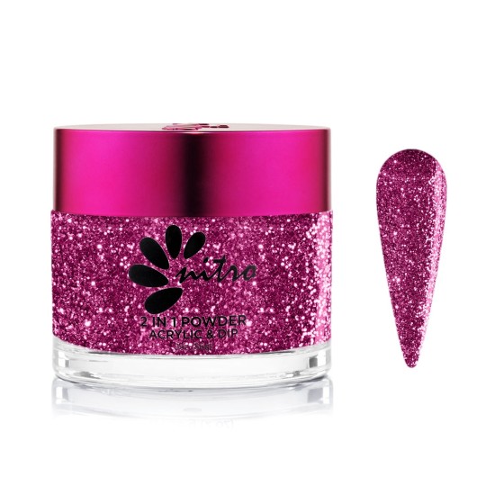 Nitro Nails Dip Powder Diamond #A130 Blushy Slushy, 2oz