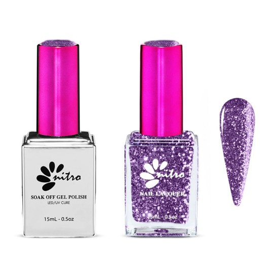 Nitro Diamond Duo #A129 Lavender Fizz, 0.5 fl oz