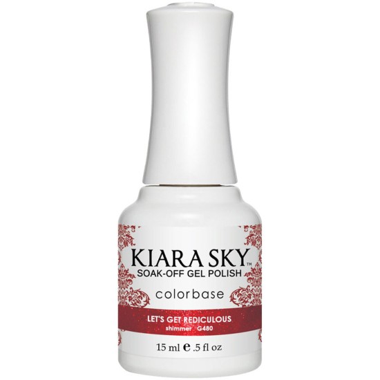 KiaraSky Gel #480 Let's Get Rediculo, 0.5 fl oz