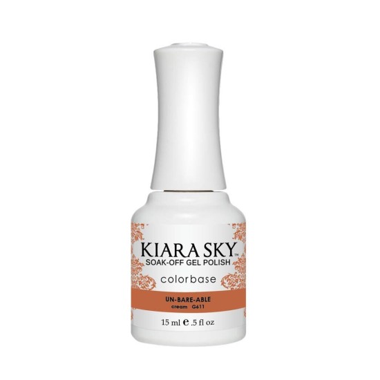 KiaraSky Gel #611 Un Bare Able, 0.5 fl oz
